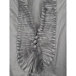 BCBGmaxazria black pleated tank - xs